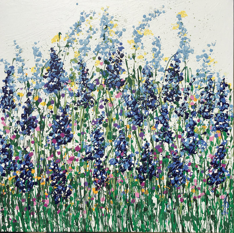 Large Wildflower Paintings (up to 30x40) - Linda Calvert Jacobson